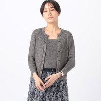 kikki☆配色袖リブカーディガン❣️再値下げ❣️