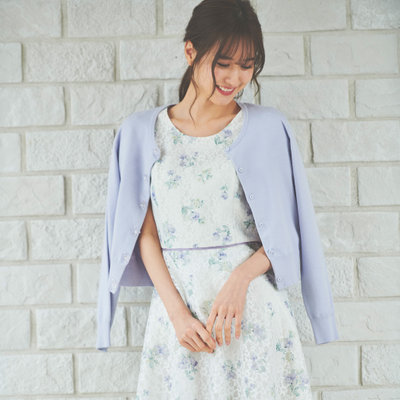 Kubo レースフラワープリントワンピース Laisse Passe レッセ パッセ Staff Snap Laisse Passe レッセ パッセ 公式オンラインストア Staff Snap